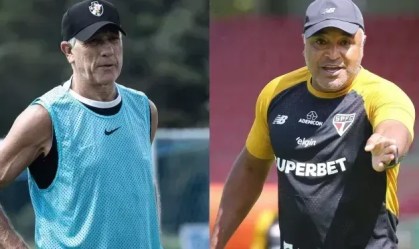 Renato Gaúcho e Roger Machado