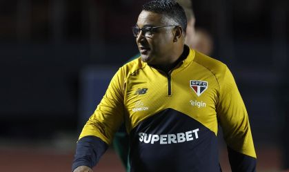 Roger Machado, treinador do São Paulo