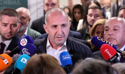 Rumen Radev em Sofia