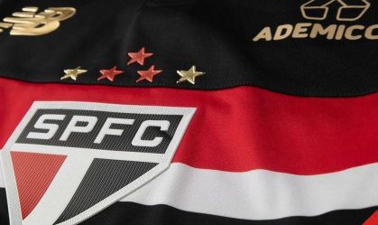 Camisa 3 do São Paulo fabricada pela New Balance
