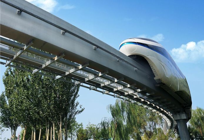 Quando estiver em operação plena, o monotrilho da Linha 17 - Ouro deve transportar cerca de 100 mil passageiros por dia • Divulgação/BYD