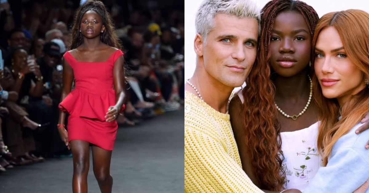 Filha de Gio Ewbank e Bruno Gagliasso estreia na passarela do Rio Fashion