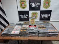 Homem com passagens na polícia é preso com mais de 100 kg de cocaína em SP