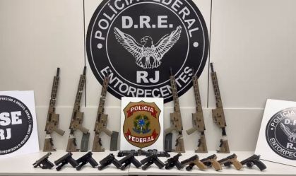 Apreensão armas PF