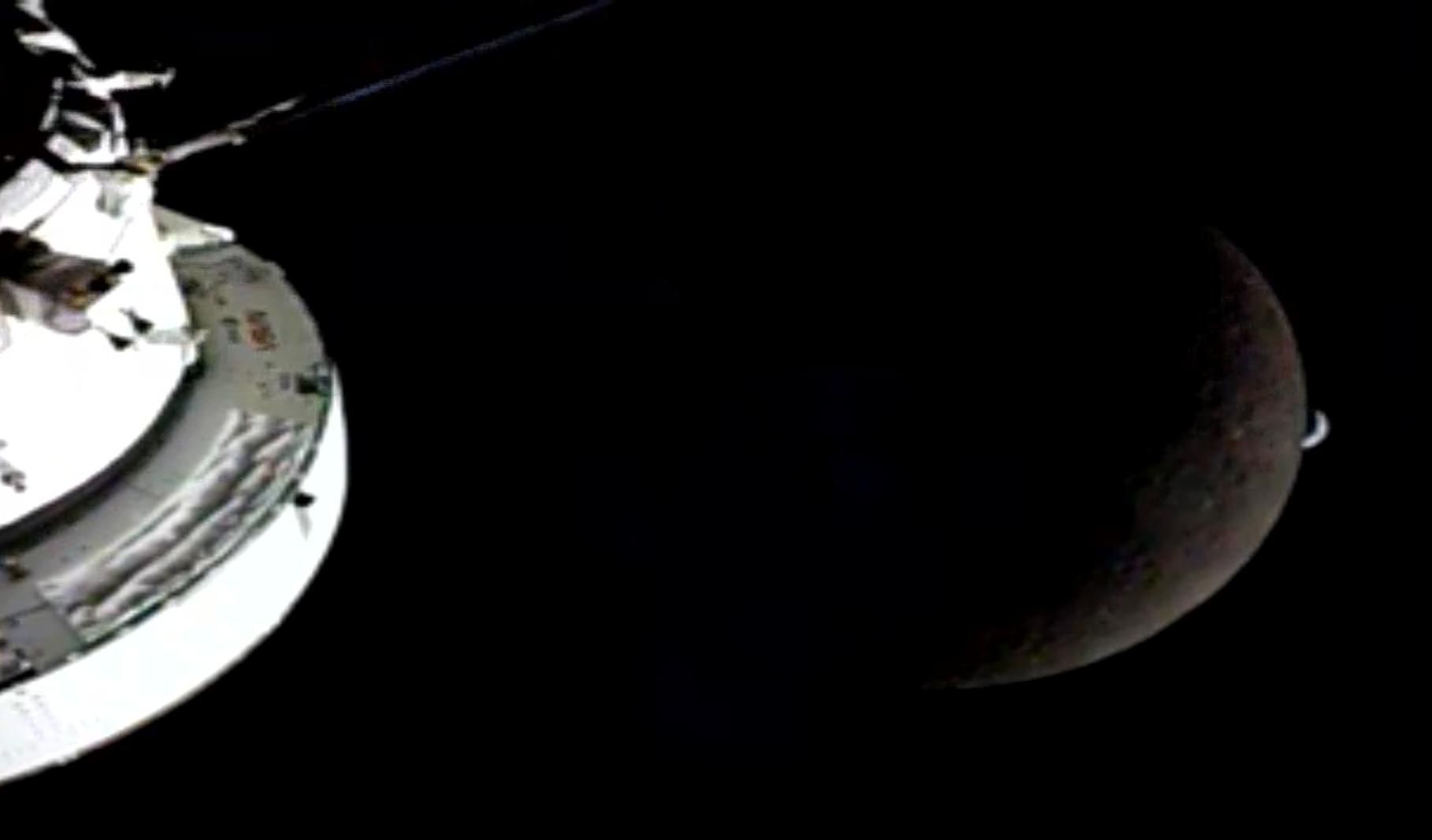 artemis II - lado oculto lua