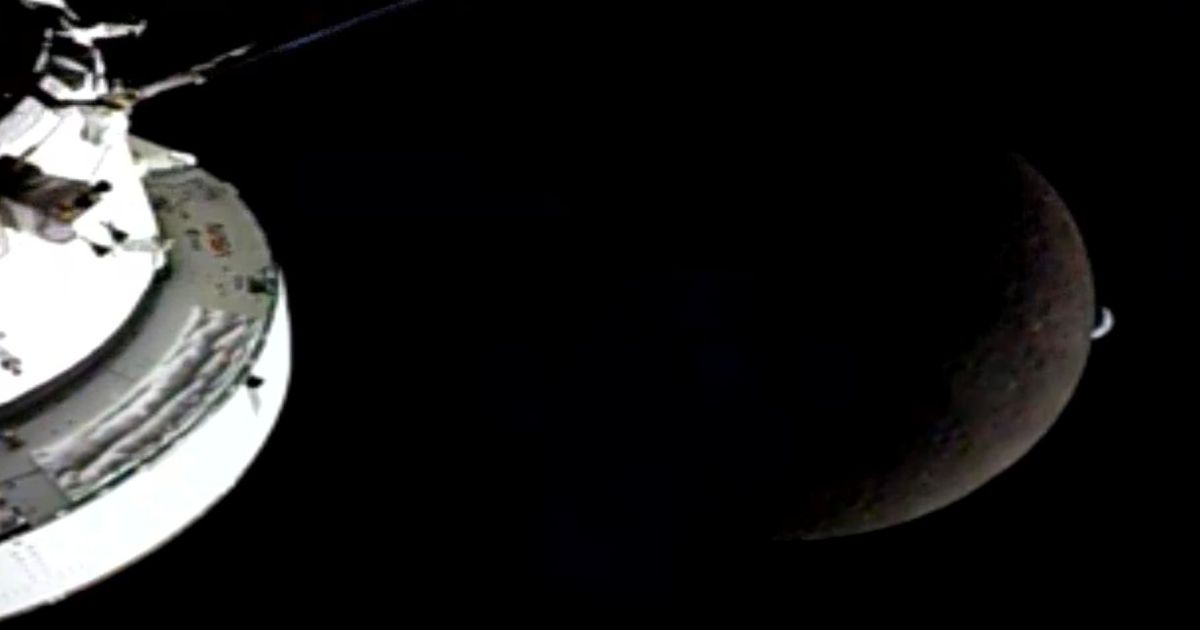 ‘Lua da Lua’: Terra aparece como “satélite” em imagens da missão Artemis II