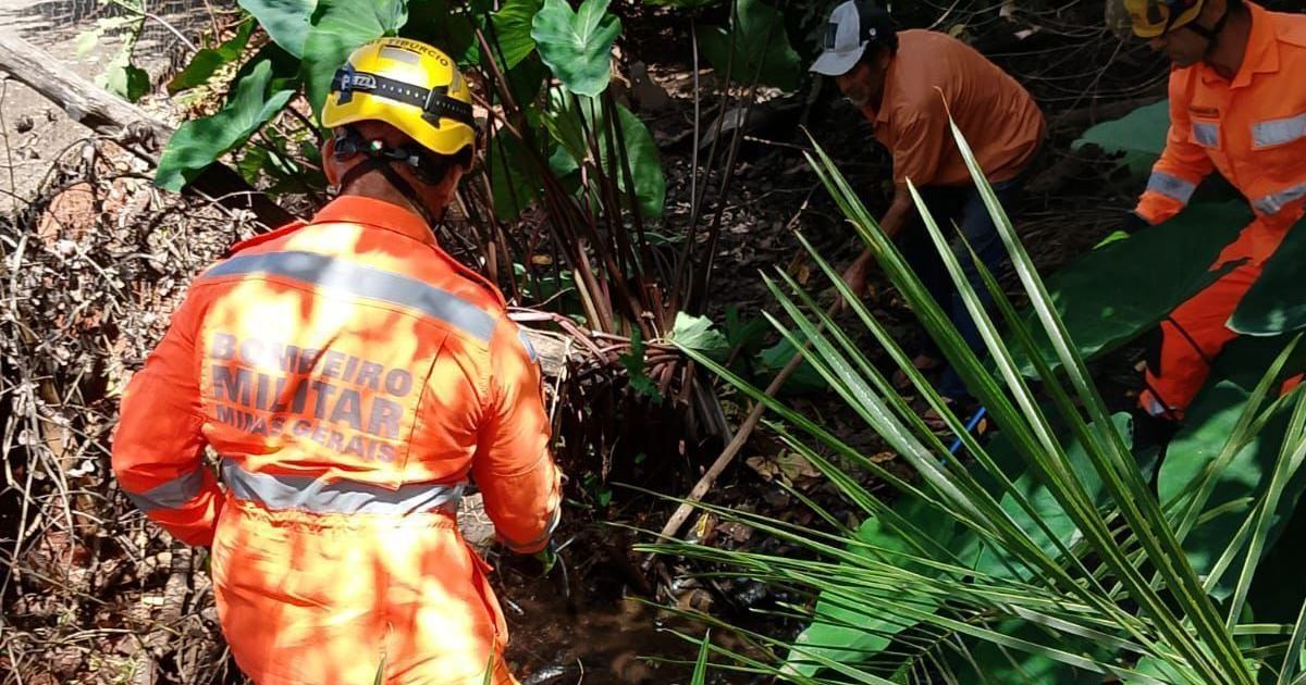 O Corpo de Bombeiros de Minas Gerais (CBMMG) fo