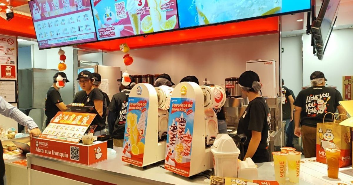 Mixue, rede chinesa que tem mais unidades que McDonald’s, chega ao Brasil