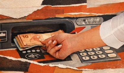 dinheiro reais salário pagamento caixa eletrônico