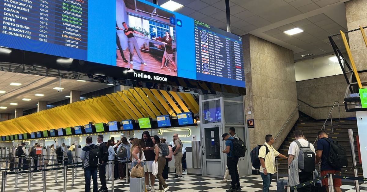 Pane em SP: Aeroporto de Congonhas amanhece com voos cancelados nesta sexta