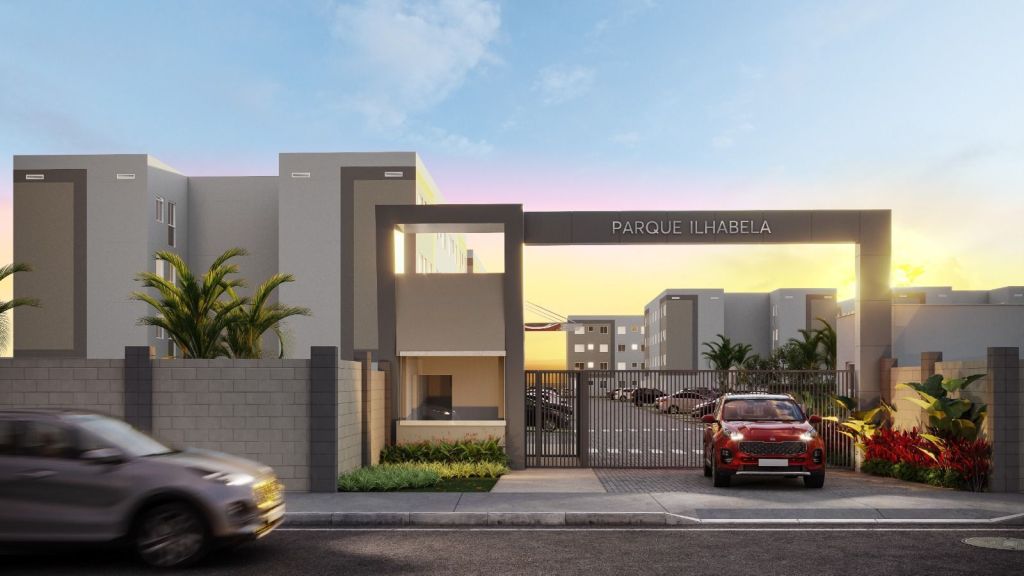 O condomínio residencial conta com 320 unidades