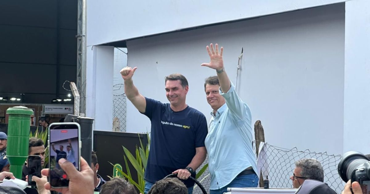 Flávio e Tarcísio preparam agendas conjuntas de campanha em São Paulo