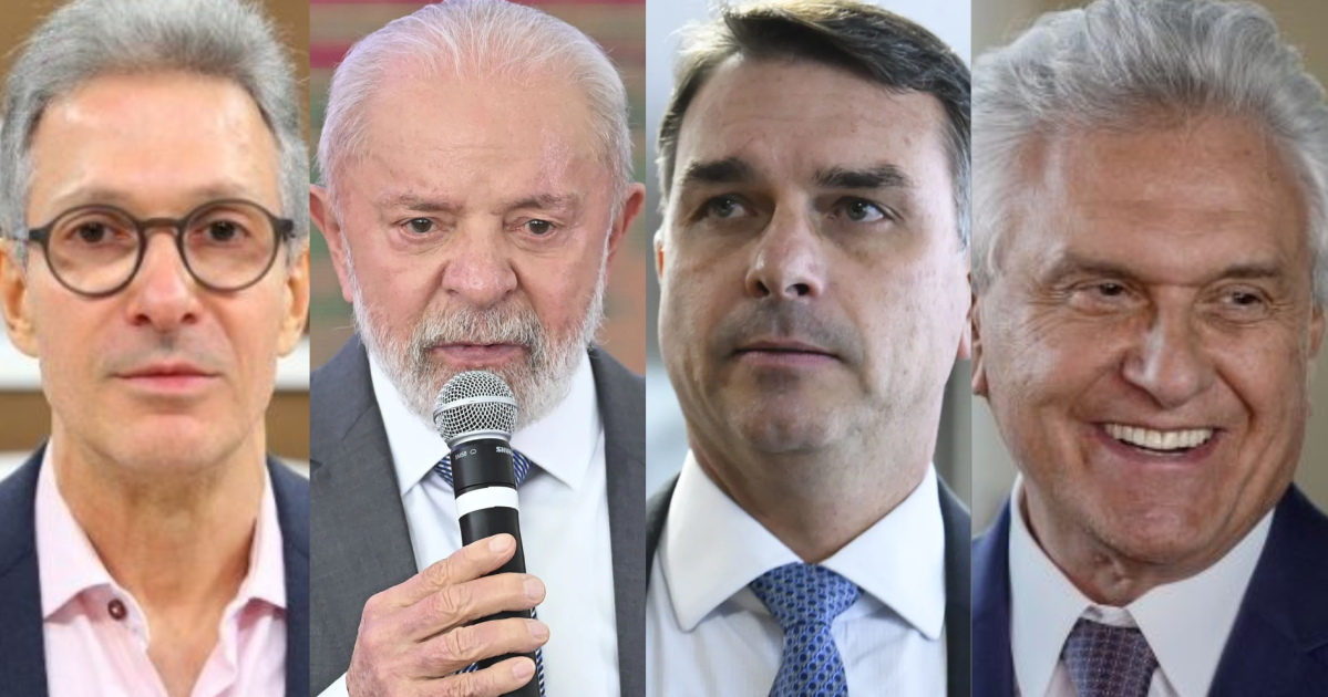 Futura/Apex: em MG, Zema vence Lula, que empata com Flávio e Caiado