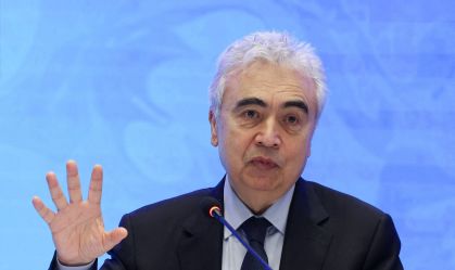 Diretor executivo da Agência Internacional de Energia (IEA), Fatih Birol, durante uma coletiva de imprensa em Istambul, Turquia, em 12 de março de 2026
