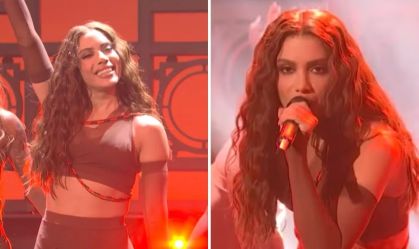 Anitta se apresenta no SNL