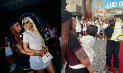Brunna Gonçalves compartilha bastidores do aniversário de 31 anos da cantora Ludmilla