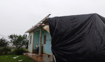 Em Santa Maria, no Centro do Rio Grande do Sul, a prefeitura informou que atendeu 19 ocorrências até as 22h desta segunda-feira (6)