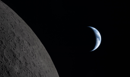 Imagem de destaque do post: Artemis II: por que não vemos estrelas nas fotos da Lua? Entenda o fenômeno