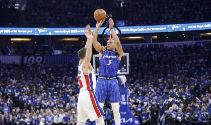 Imagem de destaque do post: Magic vence Pistons e abre 3 a 1 na série dos playoffs