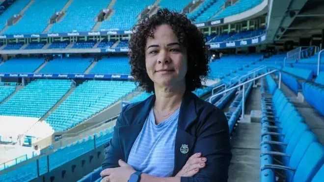 Bárbara Fonseca, diretora executiva de futebol do Grêmio Feminino