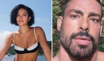 Bella Campos recorda polêmica com Cauã Reymond nos bastidores de "Vale Tudo"