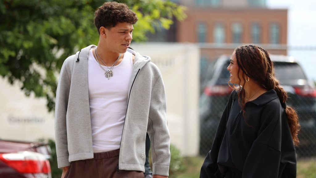 Ben Shelton e Trinity Rodman chegam para partida do Washington Spirit, time que ela defende na NWSL