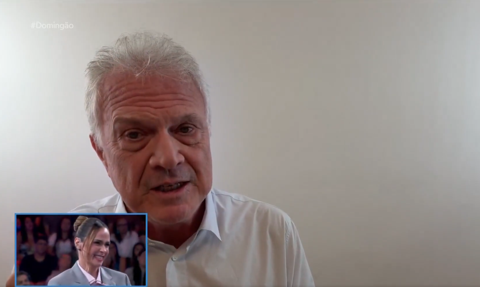 Pedro Bial manda recado para Ana Paula Renault