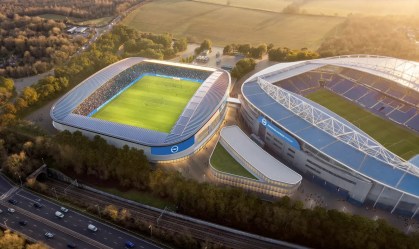 Brighton divulgou planos de um novo estádio exclusivo para o time feminino