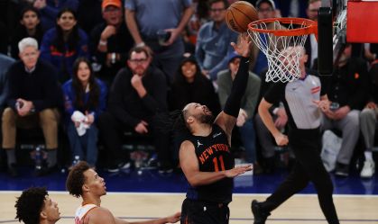 Imagem de destaque do post: Brunson comanda Knicks, que ficam a uma vitória de garantir a vaga