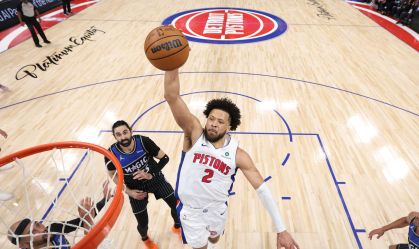 Cade Cunningham fez grande jogo em Detroit