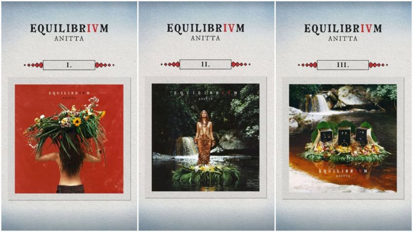 Anitta abre votação para fãs escolherem capa do novo álbum "Equilibrium" • Instagram/Anitta