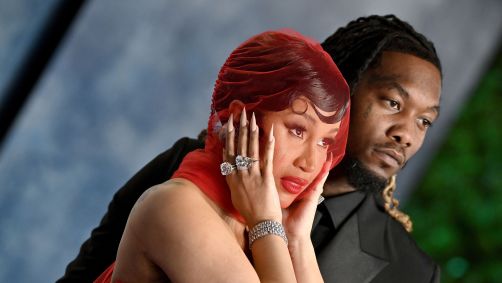 Cardi B e Offset foram juntos ao after do Oscar da Vanity Fair em 2023