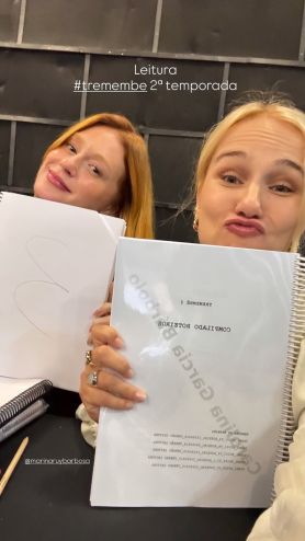 Marina Ruy Barbosa shows behind the scenes of “Tremembé 2”; see photos