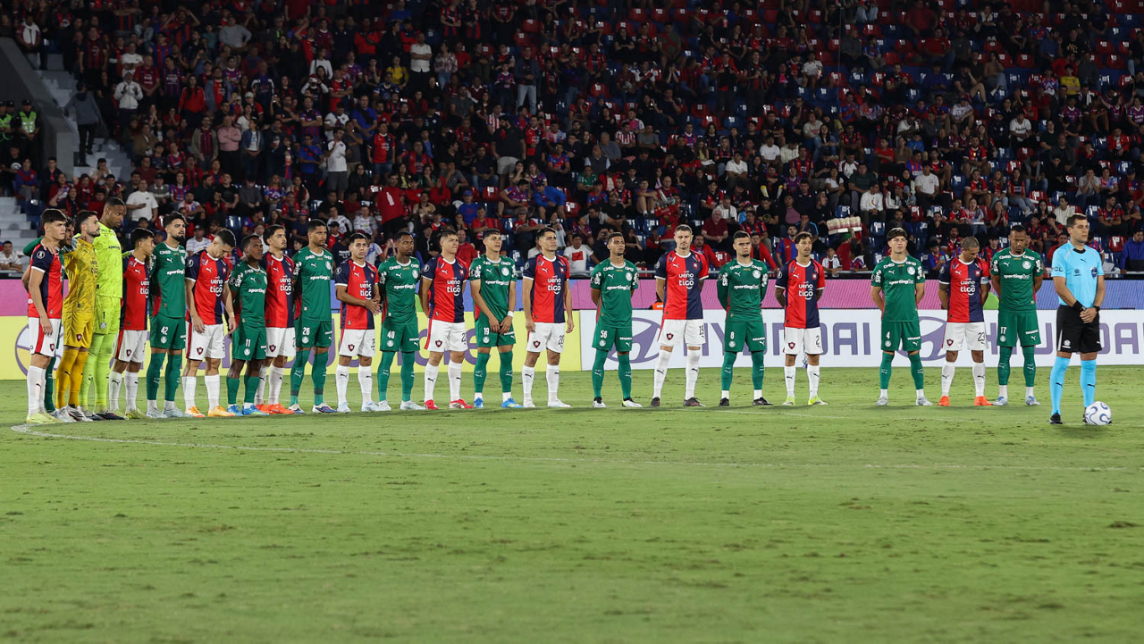 Palmeiras e Cerro Porteño duelaram pela Libertadores