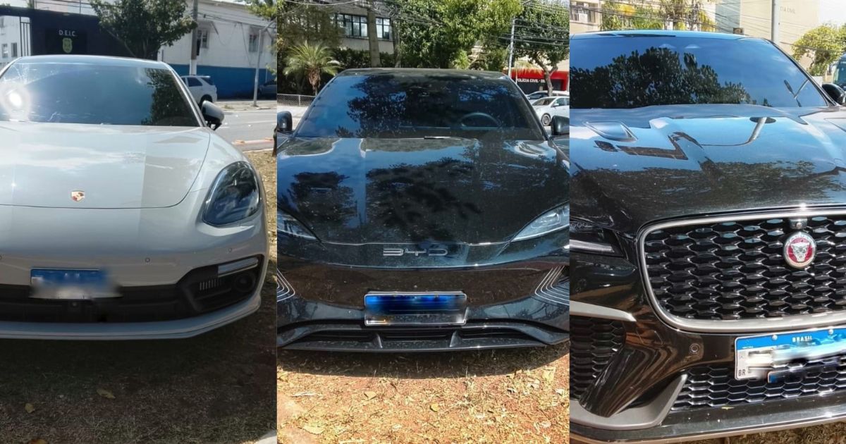 Operação investiga desvio de R$ 14 milhões e apreende sete carros de luxo