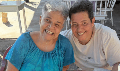 Imagem de destaque do post: Namorada de Claudia Rodrigues posta série de fotos com atriz: "Abençoada"