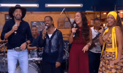 Imagem de destaque do post: Alberto Cowboy é zoado na web após cantar ao vivo; assista