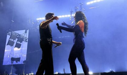 Demi Lovato cantou "This Is Me" com Joe Jonas na abetura da "It’s Not That Deep Tour"