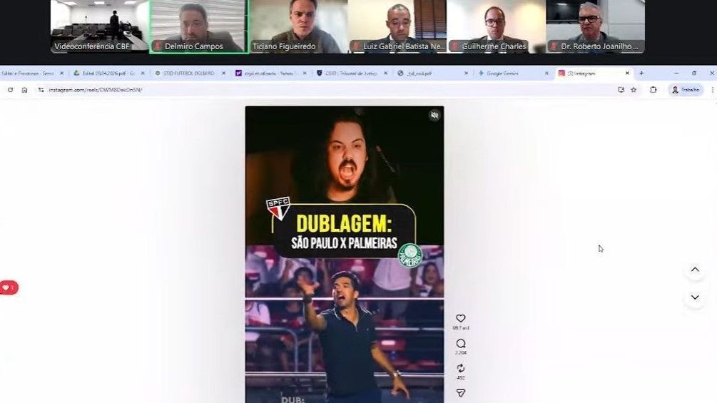 Entenda como dublagem de Abel foi usada pela procuradoria em sessão do STJD