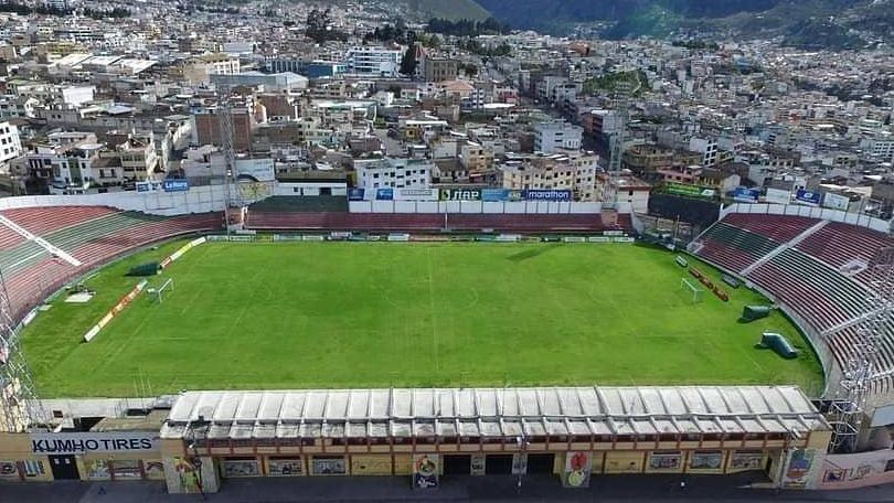 Estádio Bellavista, em Ambato, no Equador