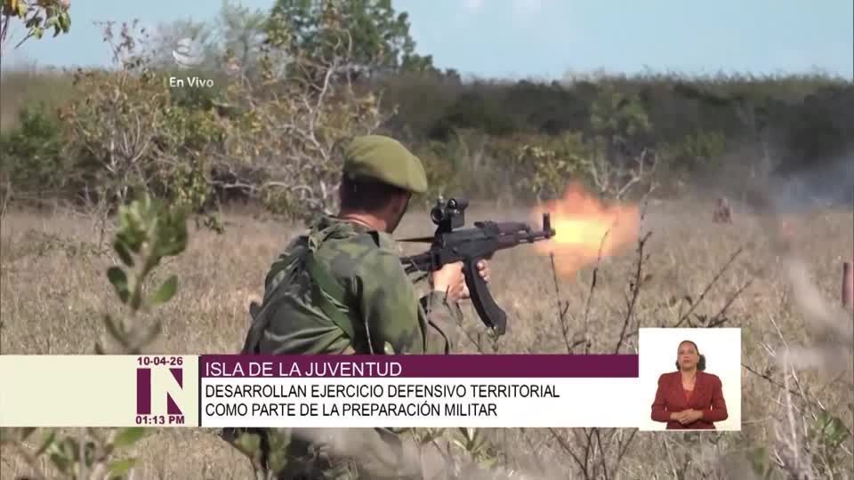 Cuba realiza exercícios militares no "Dia da Defesa"