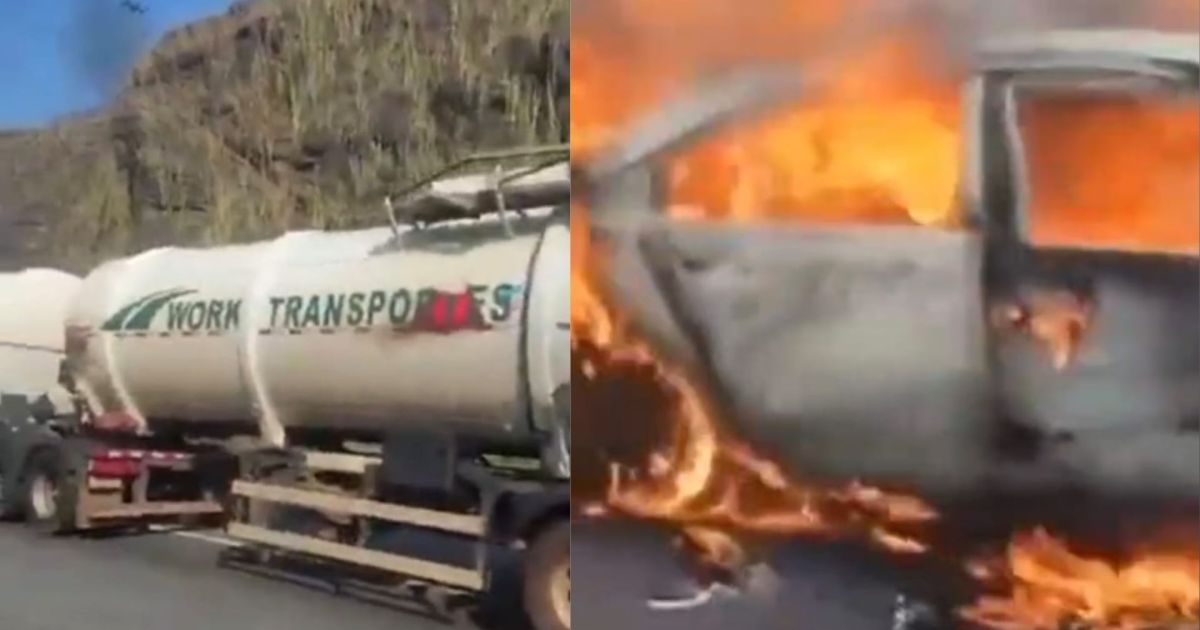 Explosão de caminhão de combustível deixa dois mortos na Dutra no RJ