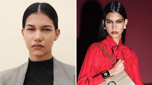 Gabriely Dobbins é o novo rosto da Gucci
