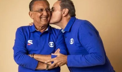 Galvão Bueno e Luis Roberto