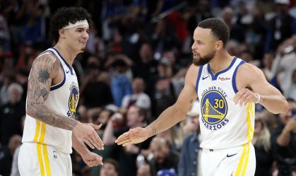 Gui Santos e Curry tiveram participações decisivas na vitória do Golden State Warriors pelo play-in contra os Clippers