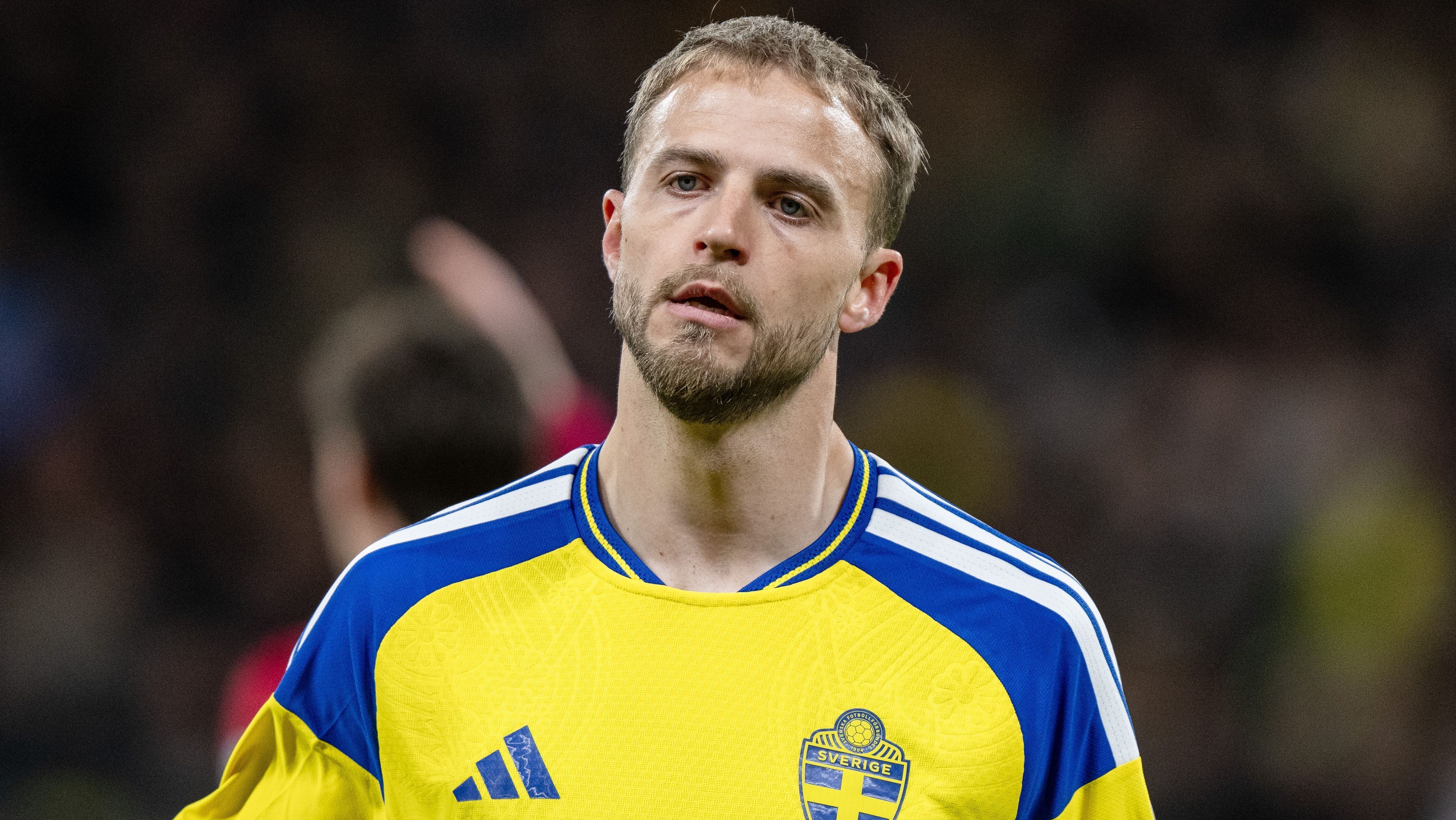 Gustav Lundgren foi um dos heróis da Suécia na classificação para a Copa do Mundo