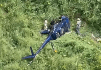 Piloto de helicóptero que caiu na PB foi solto e responderá em liberdade