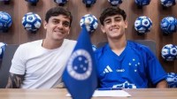Cruzeiro oficializa contrato profissional com filho de Fagner