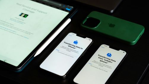 Transferência de dados entre aparelhos da Apple