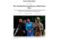 WSJ compara PCC a dimensão da máfia italiana e eficiência de multinacionais